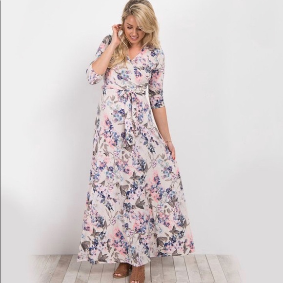 Pinkblush Dresses & Skirts - Pinkblush maternity maxi dress